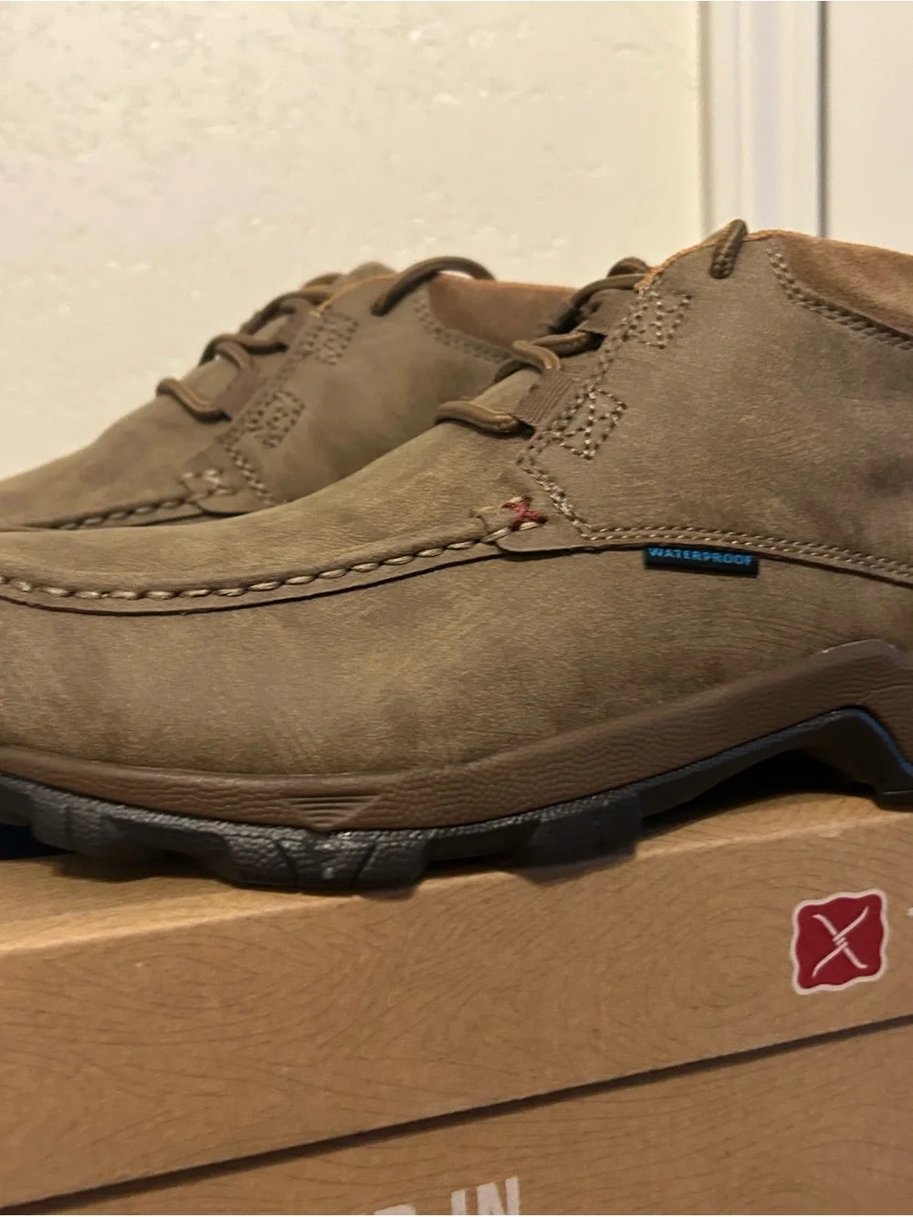 Twisted X Men's Tan Casual Moc Toe Shoe